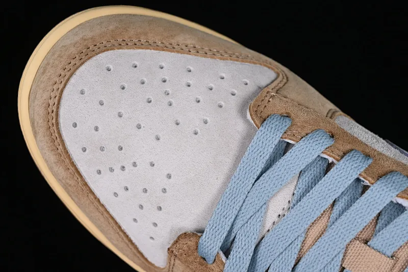 All Categories Nk SB Dunk Series Nk SB Dunk Low Low-top sneakers N version Nk Dunk Low "Sanddrift Blue" Old sand contrast style SB low-top sports and leisure sneakers HF0106-100